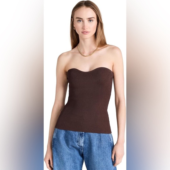 ❤️Pixie market cass sweetheart knit top - Picture 4 of 6